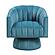 Bristol Swivel Chair - Dark Teal by Homelegance