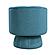 Bristol Swivel Chair - Dark Teal by Homelegance