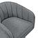 Eve Swivel Chair - Dark Gray by Homelegance