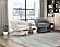 Eve Swivel Chair - Dark Gray by Homelegance