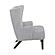 Alden Accent Chair - Gray by Homelegance