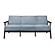 Carlson Sofa - Blue-Gray Velvet by Homelegance