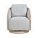 Hugo Swivel Chair - Gray by Homelegance