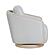 Hugo Swivel Chair - Gray by Homelegance