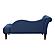 Blue Hill Chaise - Blue by Homelegance