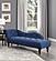 Blue Hill Chaise - Blue by Homelegance