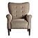 Kyrie Accent Chair - Brown by Homelegance