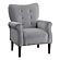Kyrie Accent Chair - Dark Gray by Homelegance