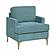 Colette Accent Chair - Peacock by Homelegance