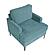 Colette Accent Chair - Peacock by Homelegance
