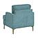 Colette Accent Chair - Peacock by Homelegance