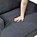 Colette Accent Chair - Dark Gray by Homelegance