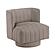 Joyce Swivel Chair - Taupe by Homelegance