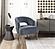 Dorset Accent Chair - Dark Gray by Homelegance