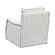 Bowden Swivel Chair - Off White w/Blue Stripe Pattern by Homelegance