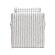 Bowden Swivel Chair - Off White w/Blue Stripe Pattern by Homelegance