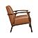 Eli Accent Chair - Brown by Homelegance