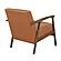 Eli Accent Chair - Brown by Homelegance
