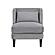 Forrester Accent Chair - Dark Gray by Homelegance