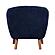 Cutler Accent Chair - Blue by Homelegance