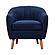 Cutler Accent Chair - Blue by Homelegance