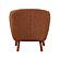 Cutler Accent Chair - Rust by Homelegance