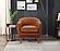 Cutler Accent Chair - Rust by Homelegance