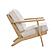 Chandler Accent Chair - Beige by Homelegance