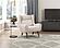 Greta Accent Chair - Beige by Homelegance