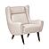Greta Accent Chair - Beige by Homelegance