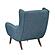 Greta Accent Chair - Blue by Homelegance