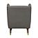 Greta Accent Chair - Dark Gray by Homelegance