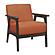 Ocala Accent Chair - Orange by Homelegance