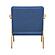 Omara Accent Chair - Blue & Natural by Homelegance