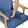 Omara Accent Chair - Blue & Natural by Homelegance