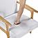 Omara Accent Chair - Gray & Natural by Homelegance