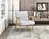 Omara Accent Chair - Gray & Natural by Homelegance