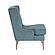 Savoy Accent Chair - Blue by Homelegance