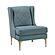 Savoy Accent Chair - Blue by Homelegance