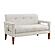 Belfort Loveseat - Beige by Homelegance