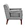 Belfort Accent Chair - Gray by Homelegance