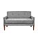 Belfort Loveseat - Gray by Homelegance