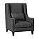 Keller Accent Chair - Dark Gray by Homelegance