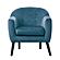 Quill Accent Chair - Blue by Homelegance