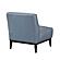Houghton Accent Chair - Blue by Homelegance