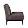 Houghton Accent Chair - Dark Brown by Homelegance