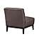 Houghton Accent Chair - Dark Brown by Homelegance