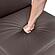 Houghton Accent Chair - Dark Brown by Homelegance
