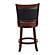 Shapel Swivel Counter Height Chair - Black by Homelegance