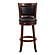 Shapel Swivel Pub Height Chair - Black by Homelegance